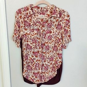 Buttoned Summer Shirt - Porrige Clothing by Anthropologie